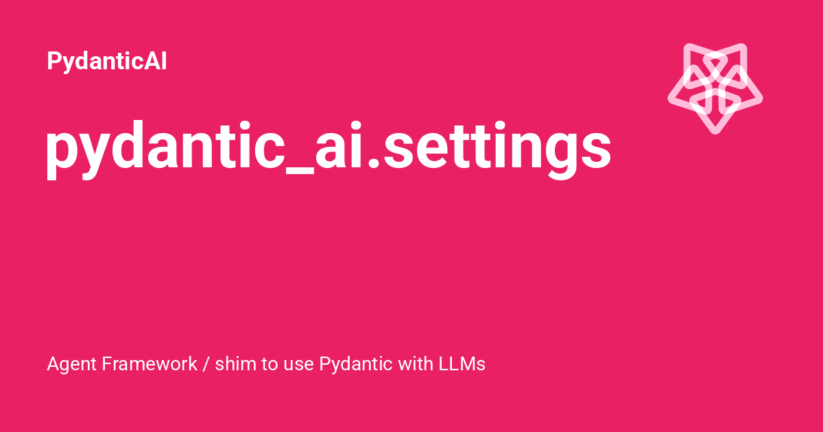 pydantic settings default